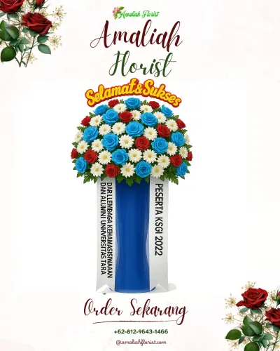 Standing Flower di Rumah Duka Klandasan